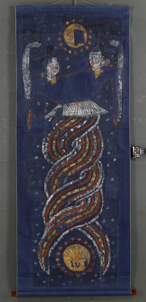 图片[5]-banner; painting; 幡(Chinese); 繪畫(Chinese) BM-1928-1022-0.203-China Archive